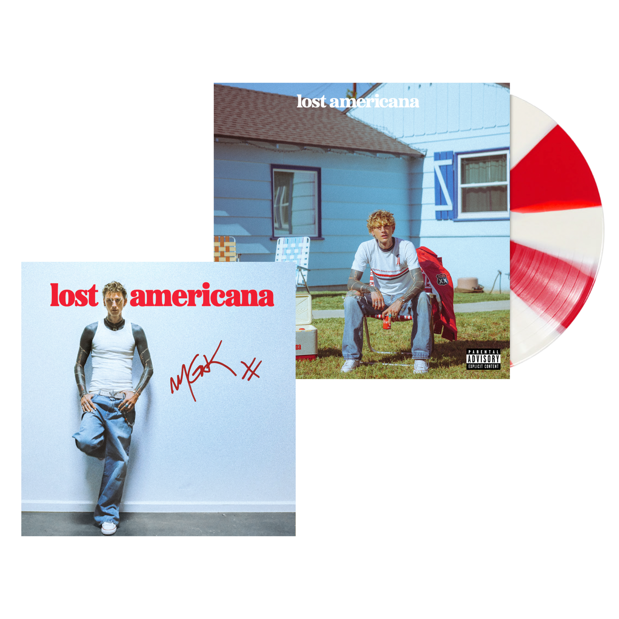lost americana - store exclusive vinyl (signed)